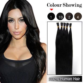 Stick/I Tip Human Prebond Hair Extensions #1