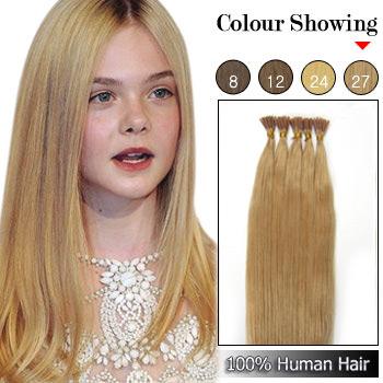 Stick/I Tip Human Prebond Hair Extensions #27